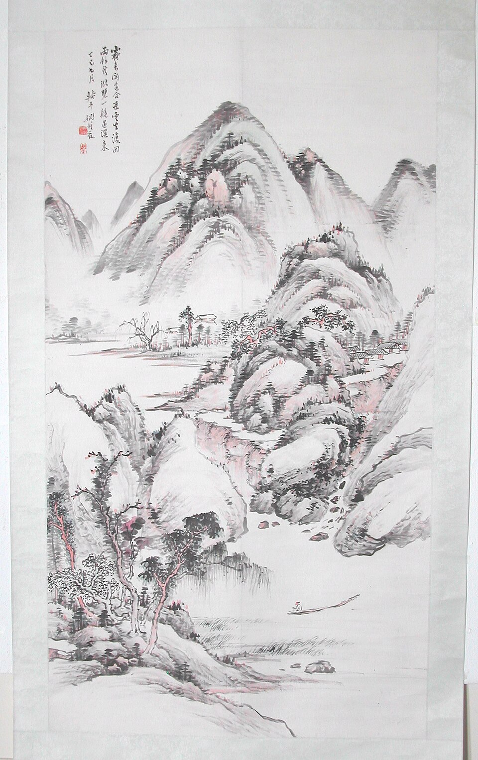 Mountain Landscape after Rain