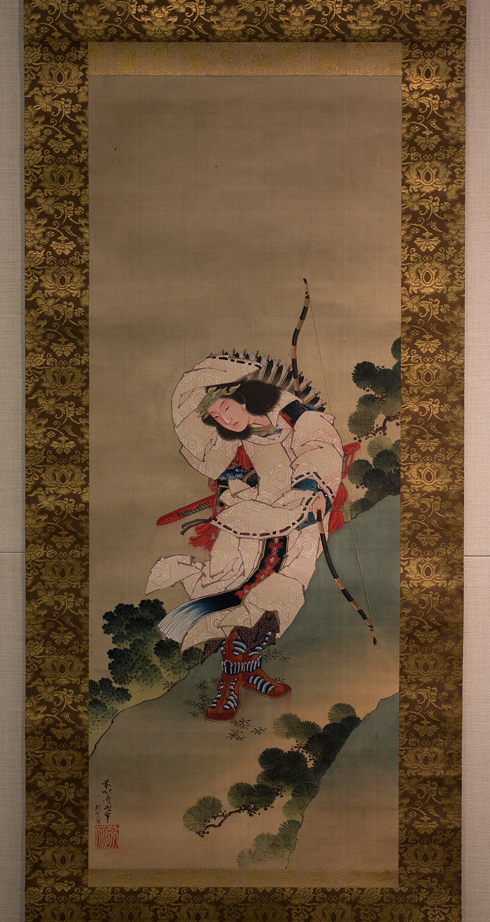 伝葛飾北斎筆 神宮皇后図