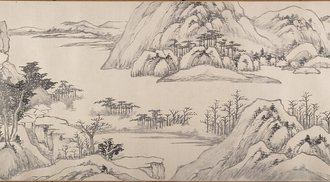 River Landscape in Autumn