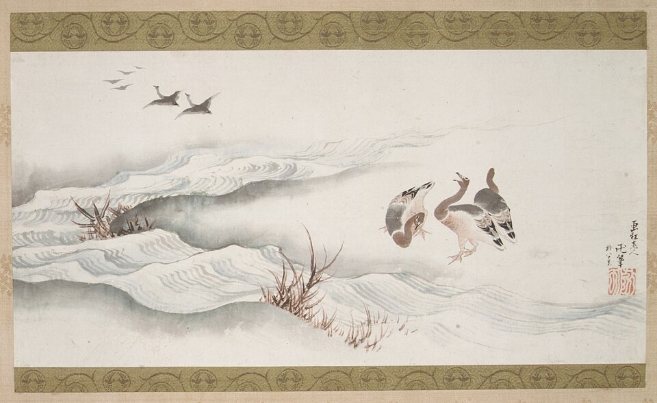 Wild Geese and Water