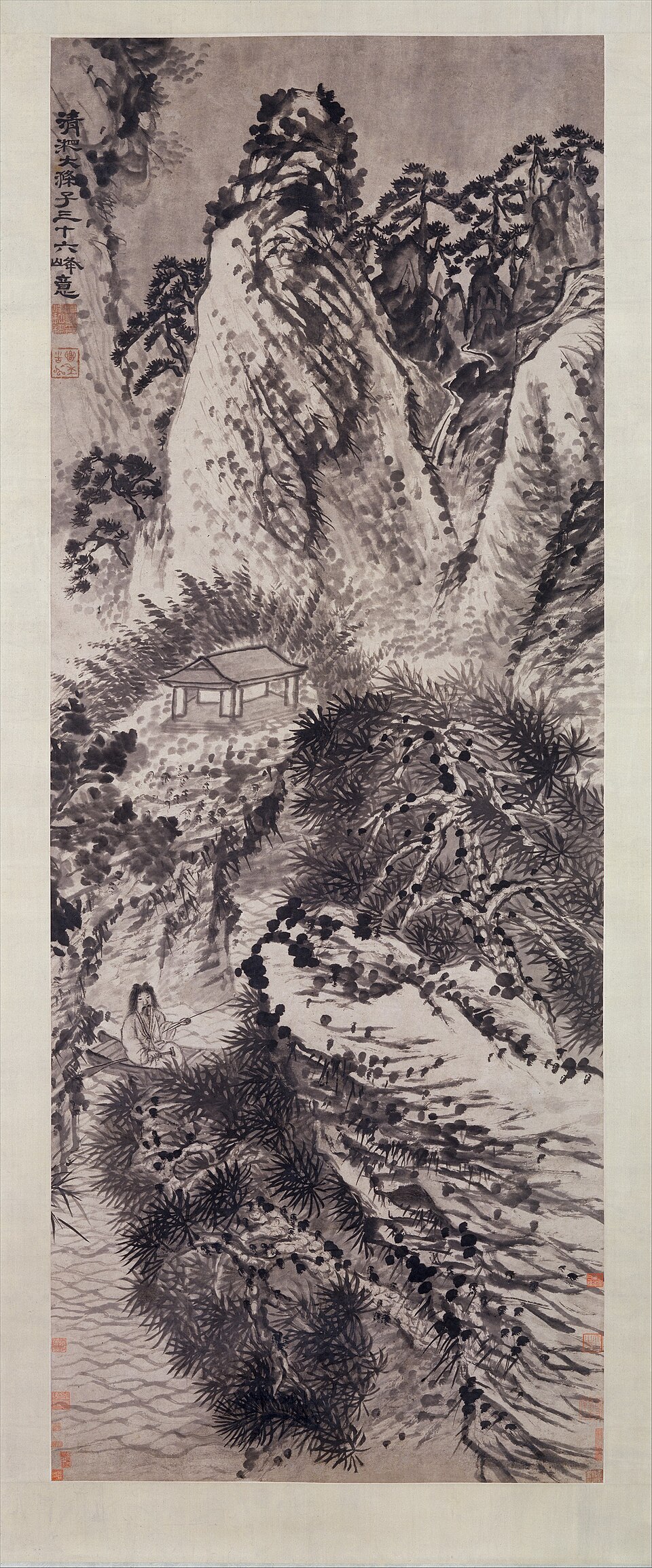 Thirty-six Peaks of Mount Huang Recollected