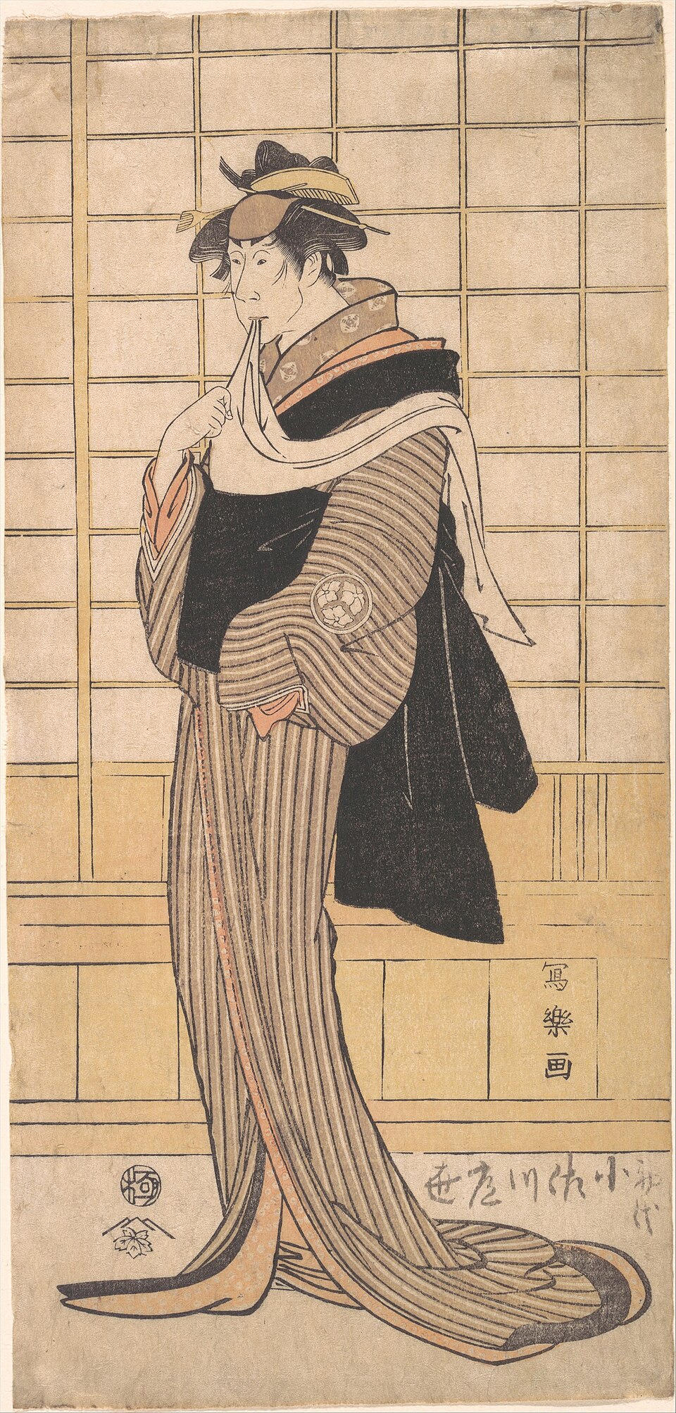 二代目小佐川常世の女髪結すきぐしのお六