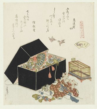 元禄歌仙貝合 すゞめ貝