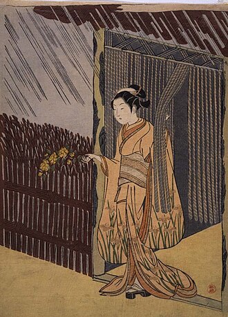 見立山吹の里