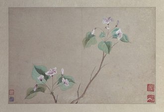文俶花卉图册