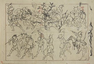 Preliminary Drawings of Demons