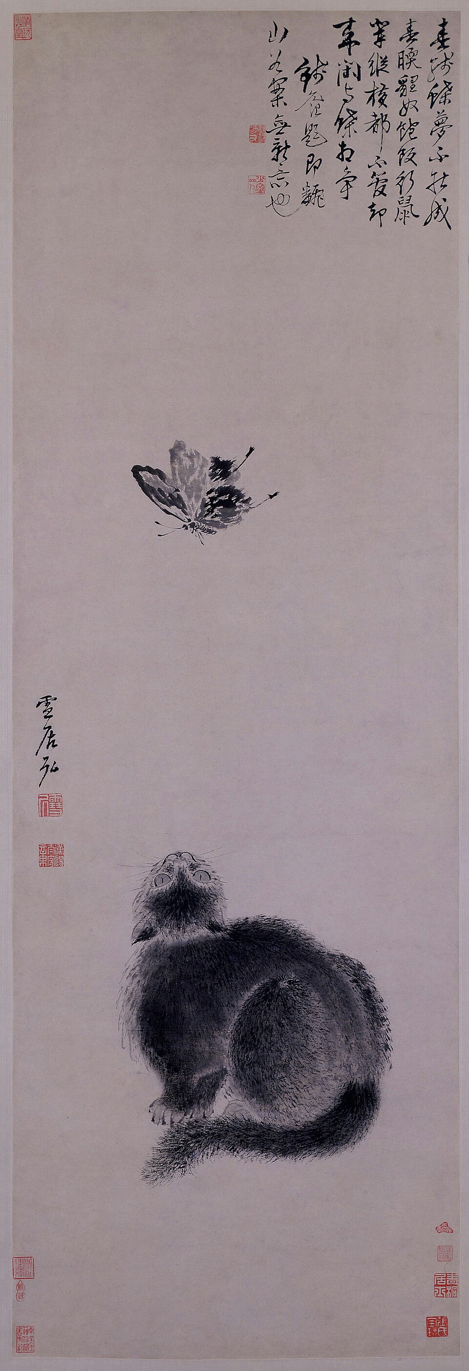 孙克弘耄耋图轴