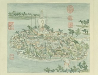 张若澄燕山八景图册