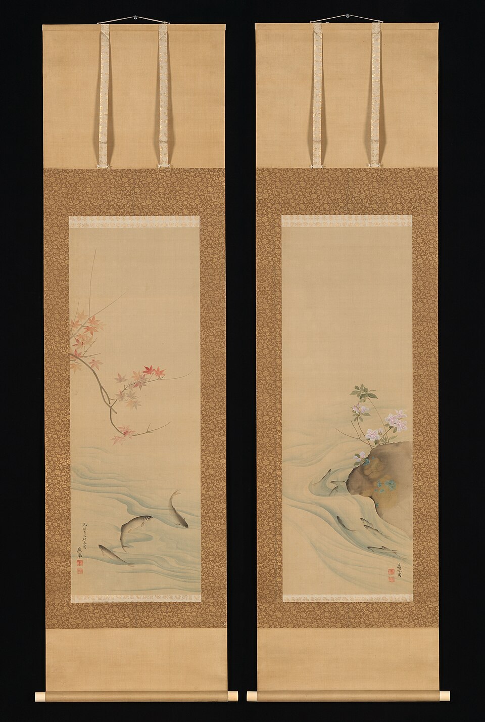 Sweetfish in Summer and Autumn