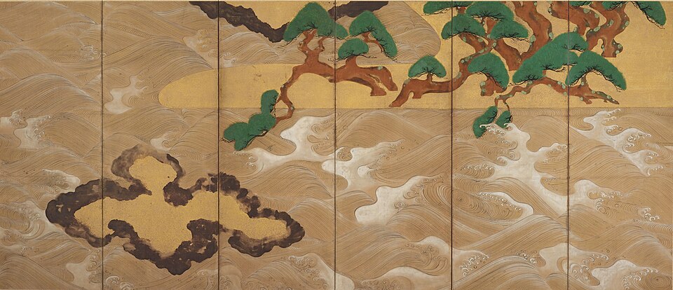 松島図屏風