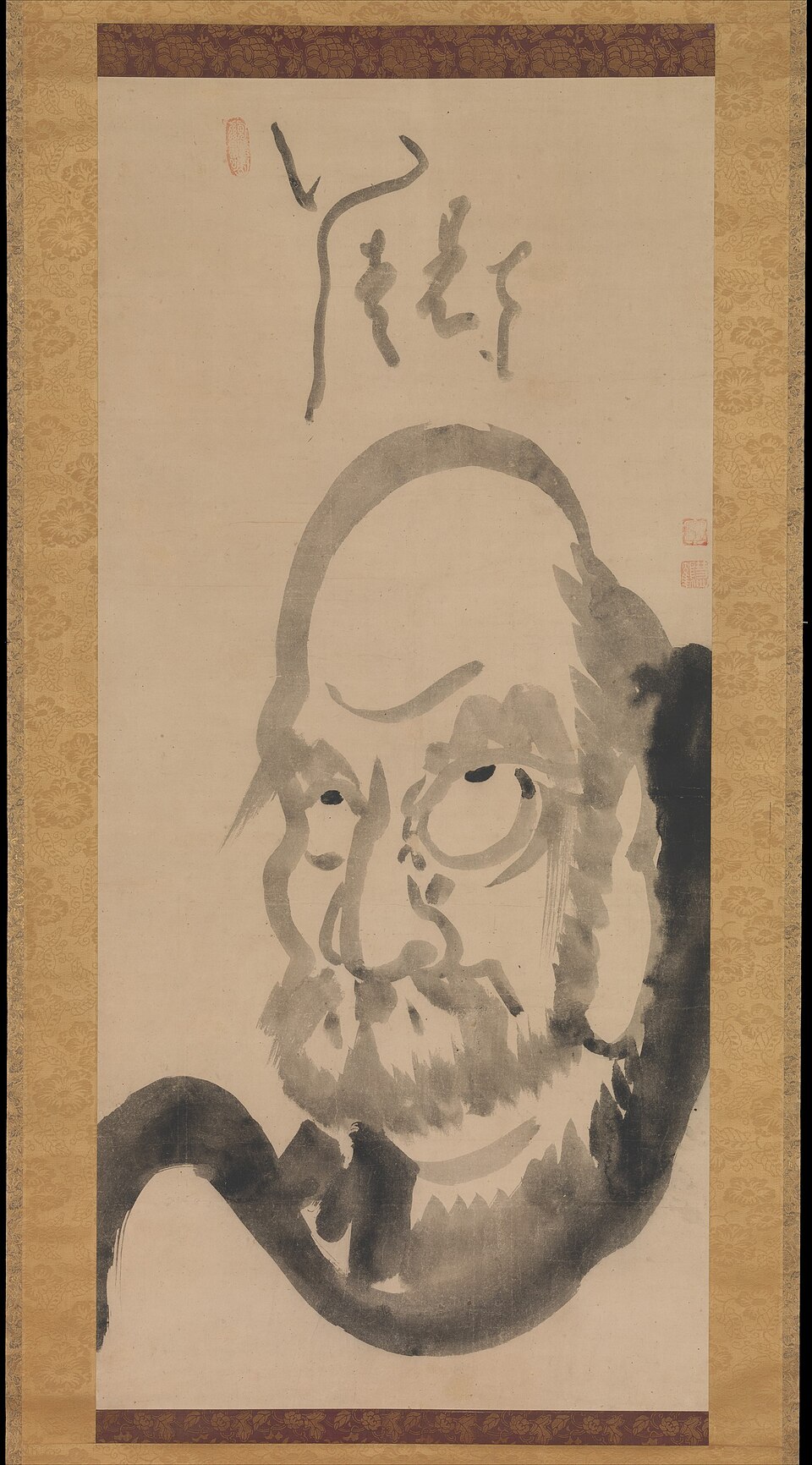 Portrait of Daruma