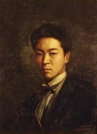 五姓田義松 초상