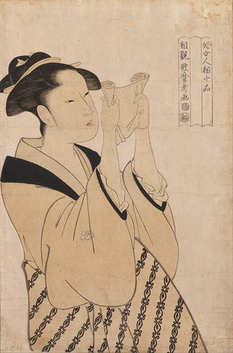 婦女人相十品 文読美人