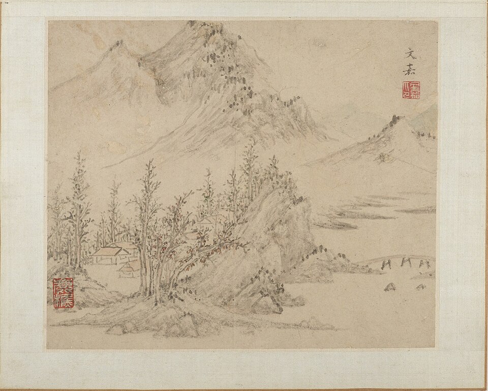 Landscapes (Shanshui huace 山水畫冊)