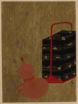 Lacquer Box and Gourd