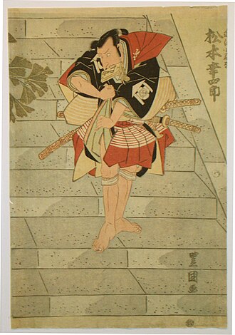 The Kabuki Actor Matsumoto Koshiro as Omi Kotota
