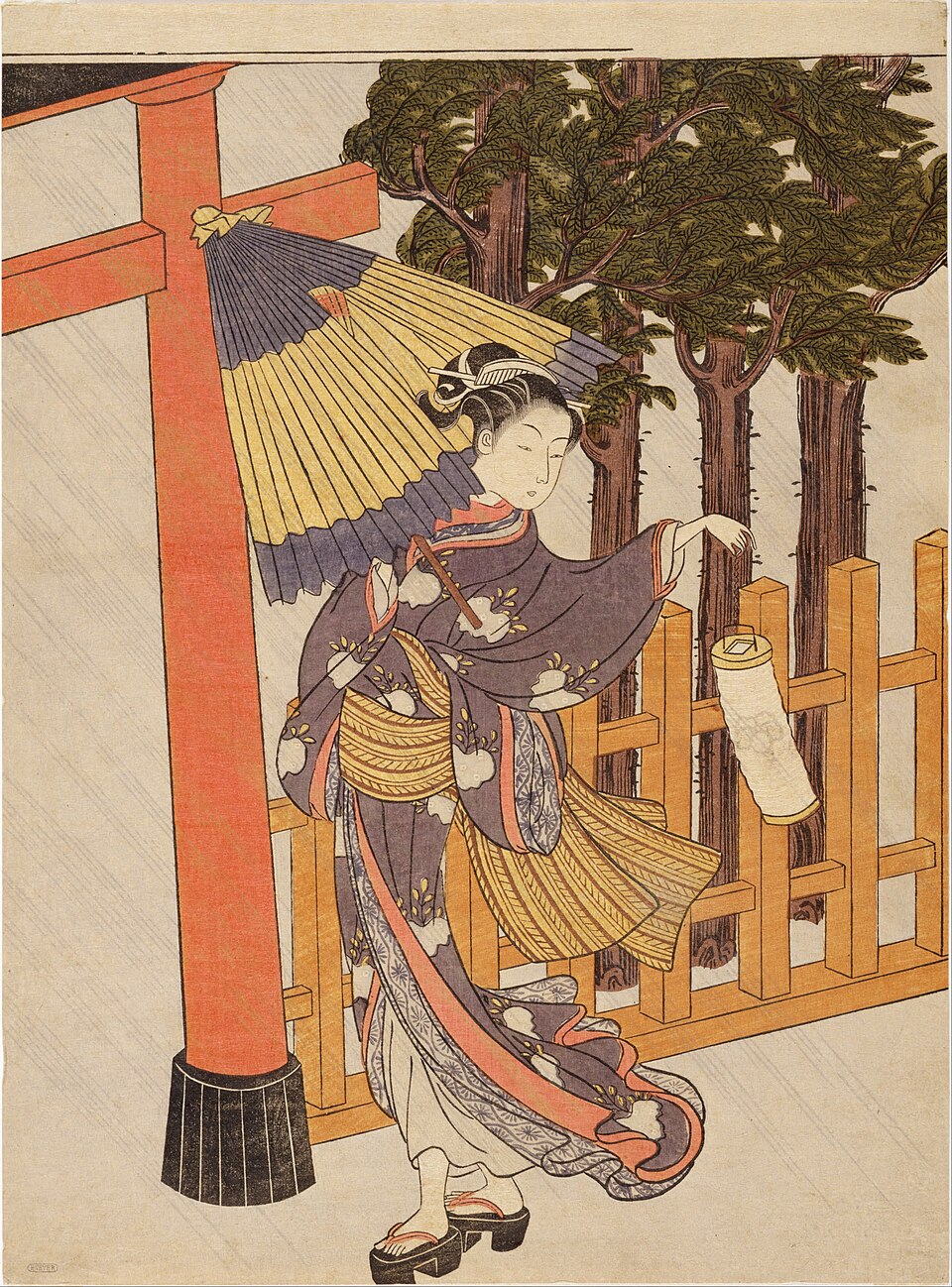 見立蟻通明神図