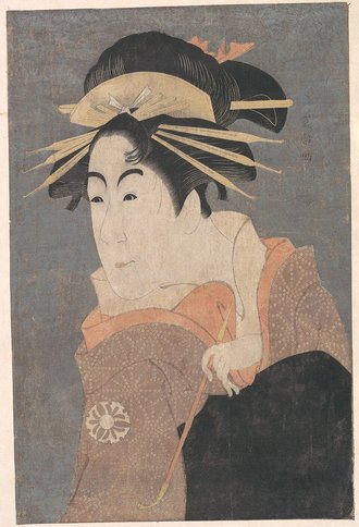 初代松本米三郎の化粧坂の少将実はしのぶ