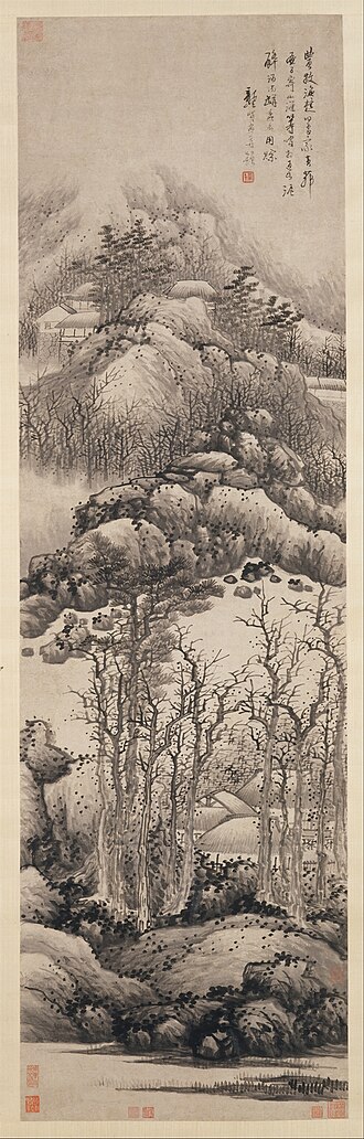 Wintry mountains