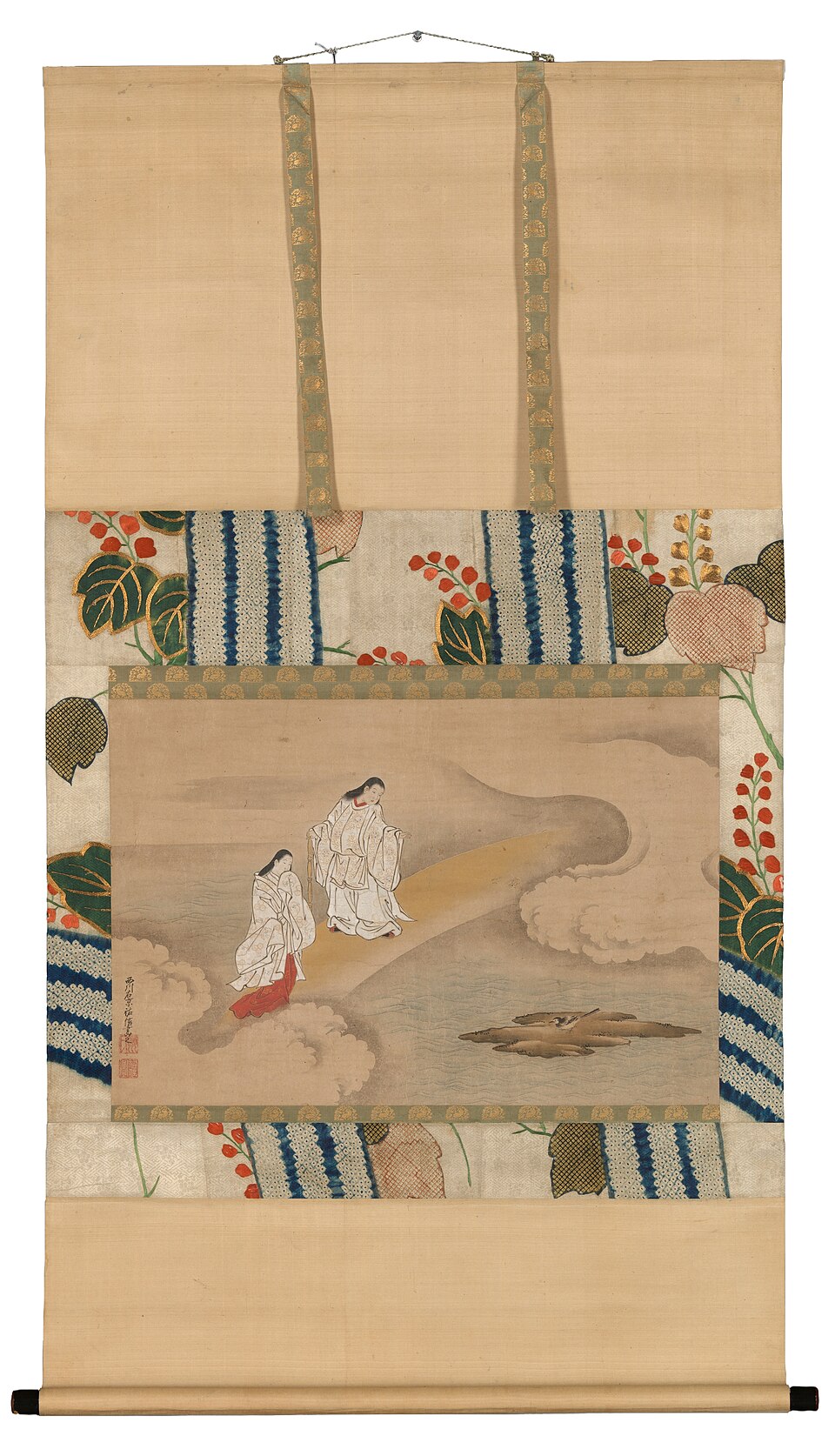 The God Izanagi and Goddess Izanami