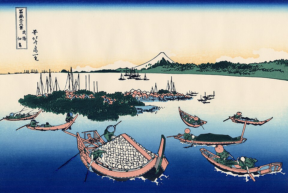 富嶽三十六景 武陽佃島