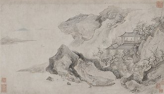 明  沈周  唐寅  文徵明  仇英人物四段合卷