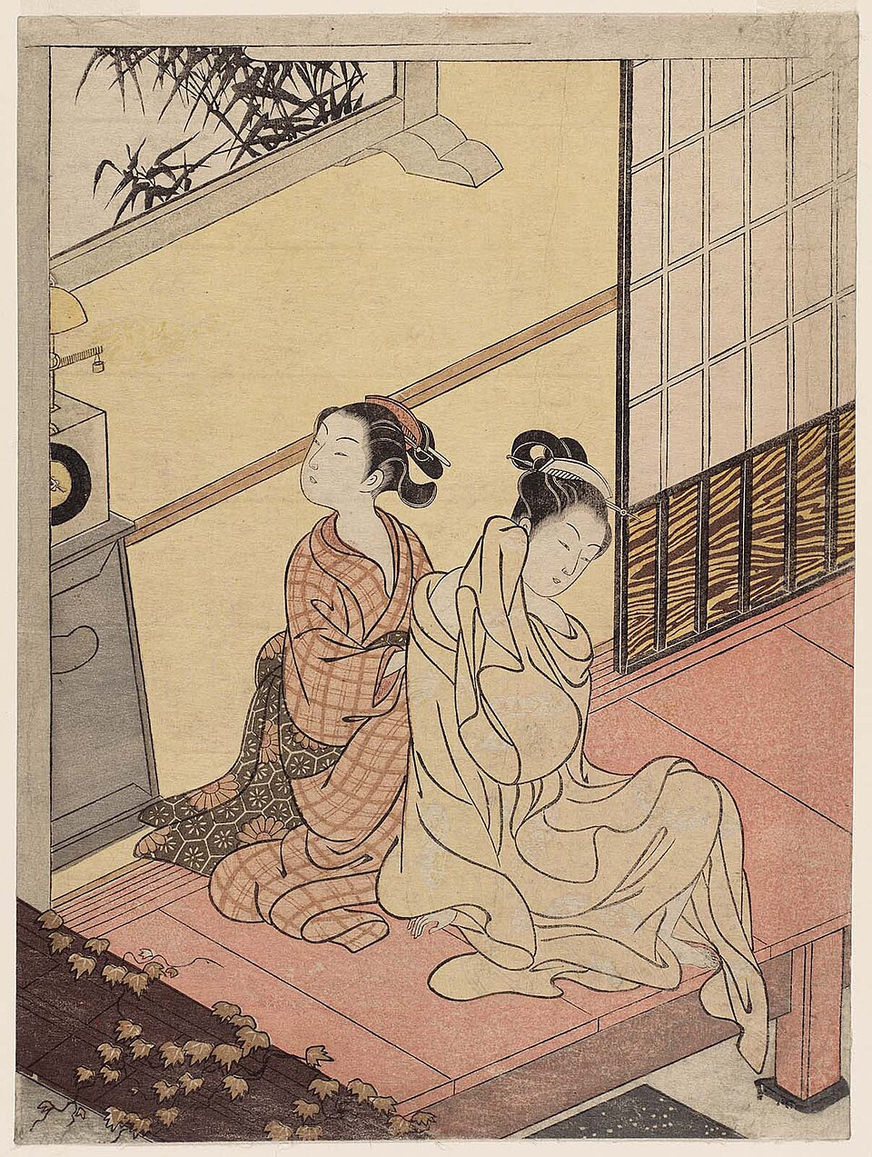 座舗八景 時計の晩鐘