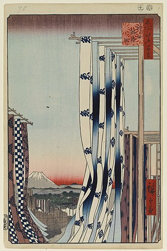 名所江戸百景 神田紺屋町