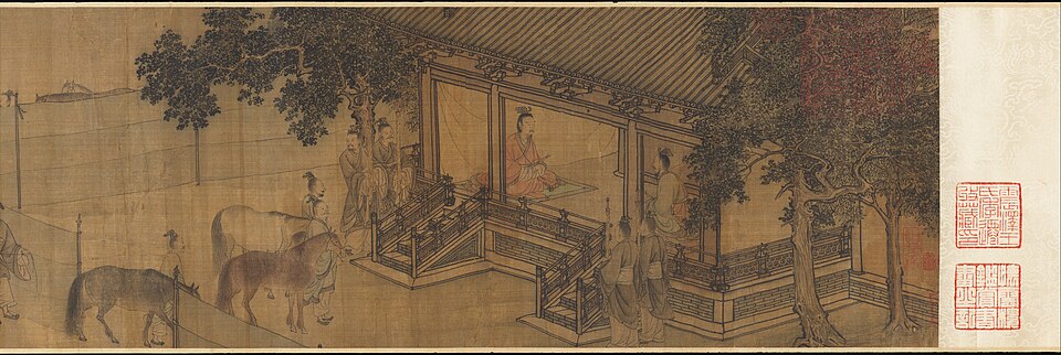 晉文公復國圖