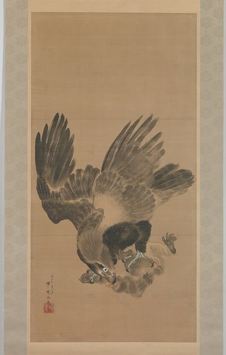 Eagle Attacking a Monkey
