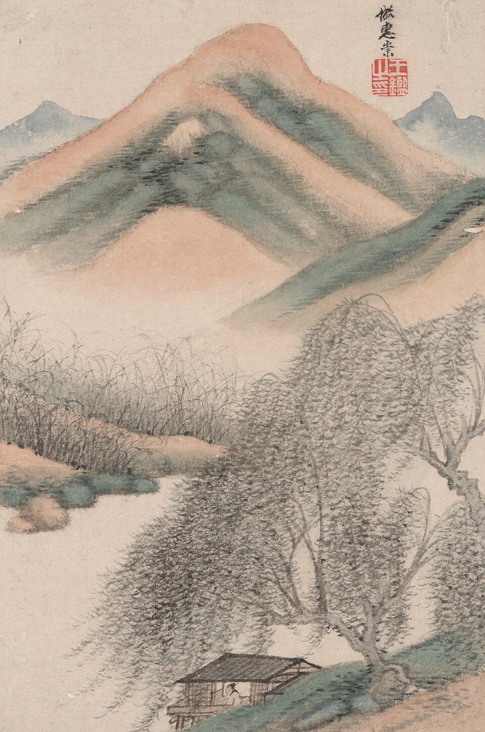 Landscapes in the Styles of Old Masters; In the Style of Huichong