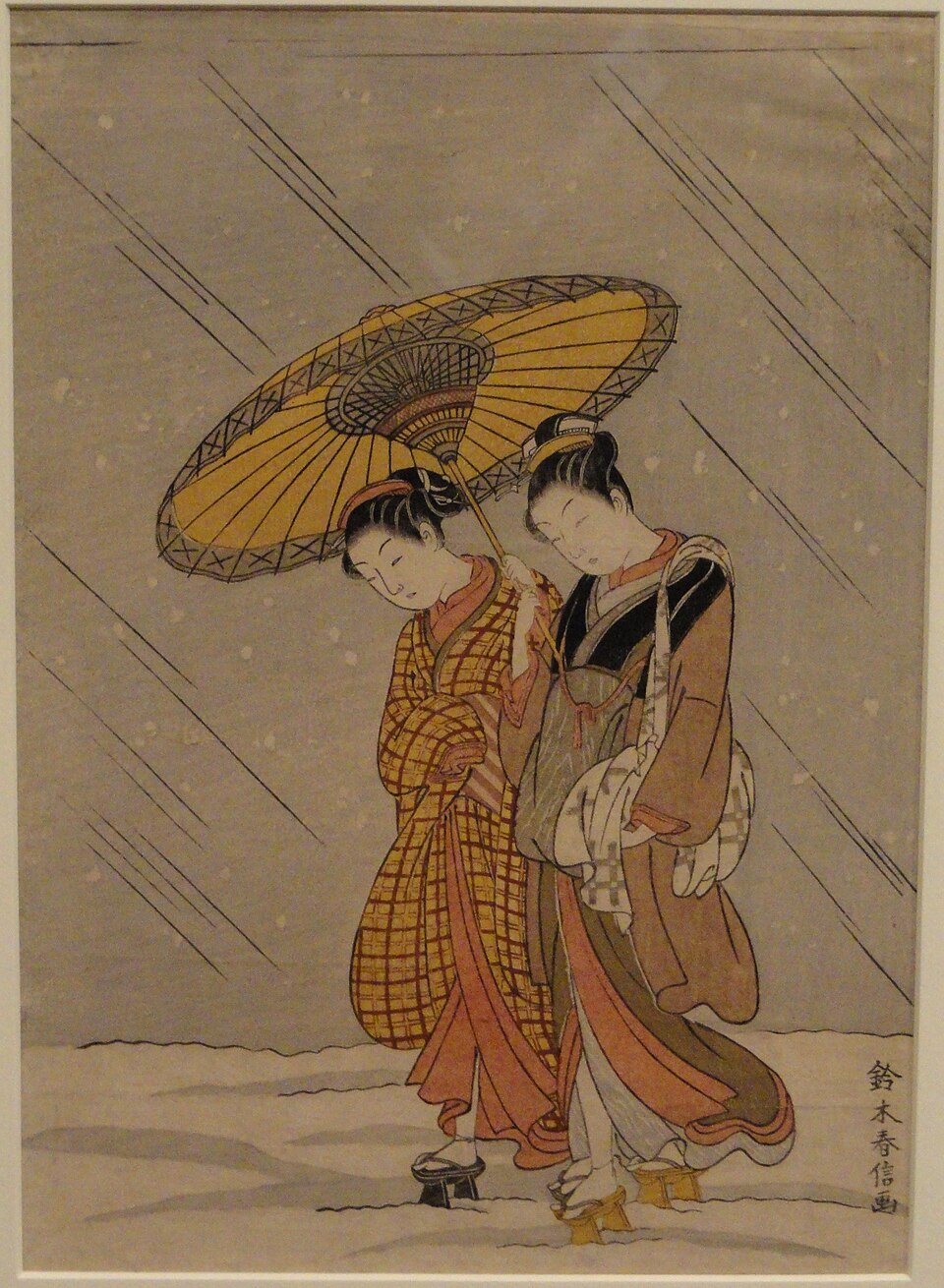 湯帰り二美人