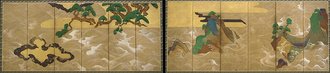 松島図屏風