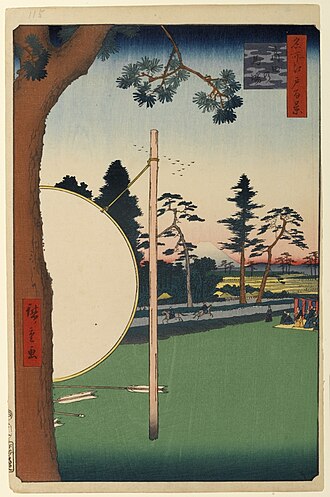 名所江戸百景 高田の馬場