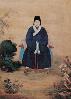 黄道周 초상