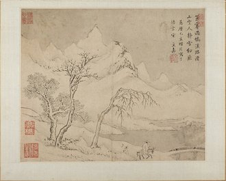 Landscapes (Shanshui huace 山水畫冊)