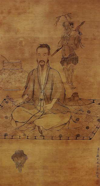 Immortal Lü Dongbin by Gu Jianlong (National Museum in Warsaw)
