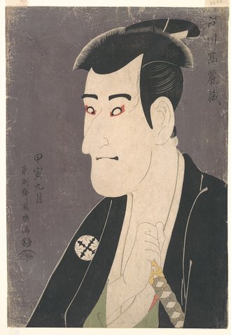 二代目市川高麗蔵の志賀大七