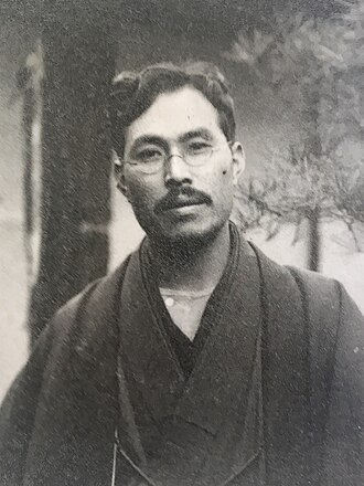 尾竹竹坡 초상