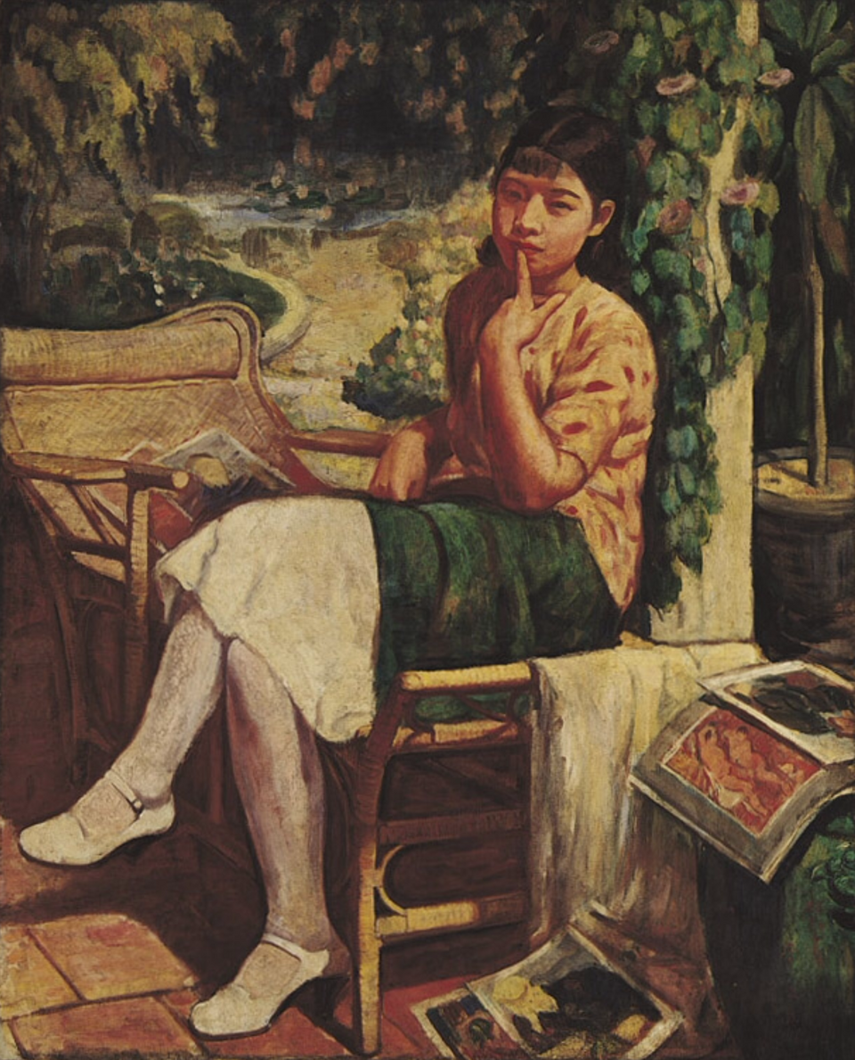 小憩之女
