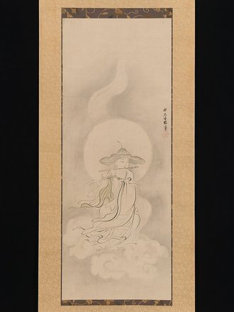 Jizō Bosatsu Playing a Flute
