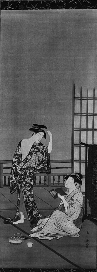 Two Beauties after the Bath