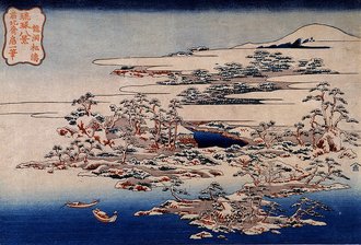 琉球八景 龍洞松濤