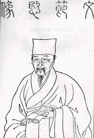 文震亨 초상