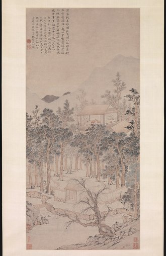 高士隐居图