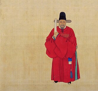 陆深 초상