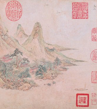 明  文伯仁  金陵山水册
