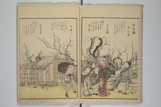 東都名所一覧 梅屋敷