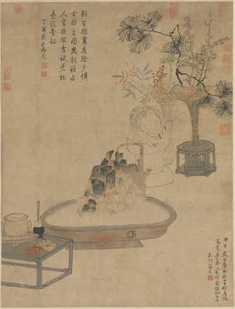 张宏岁朝轴
