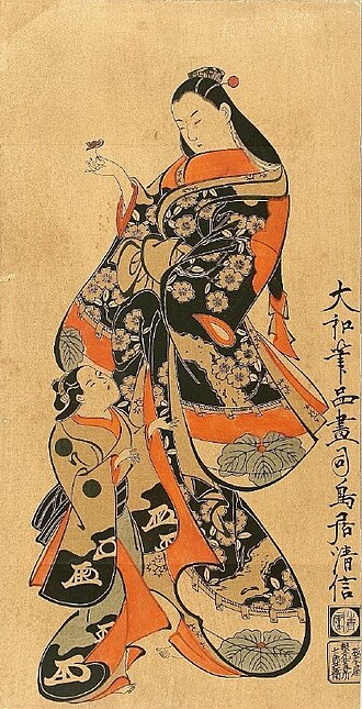 鳥居清信 초상